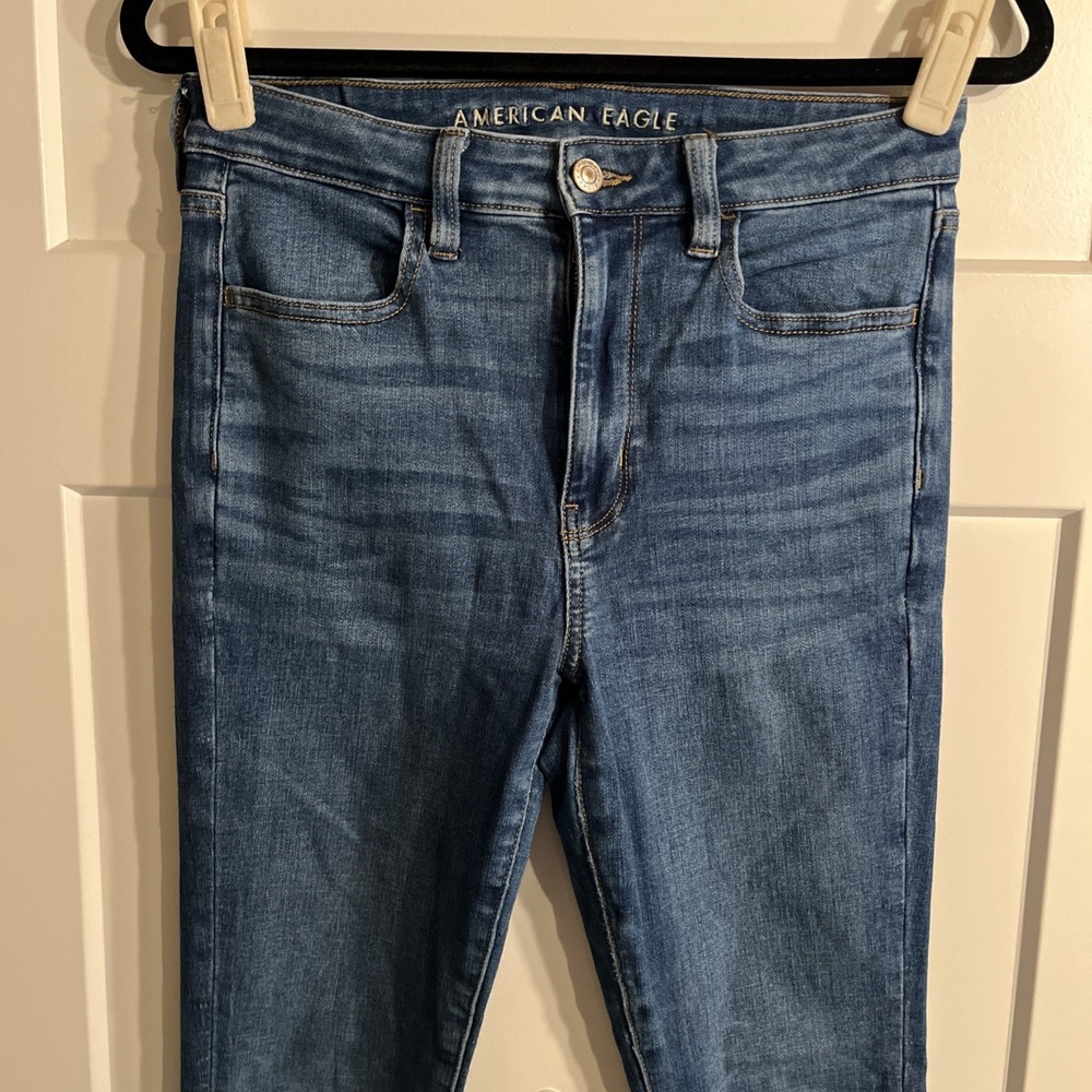 American Eagle Women's Super Hi Rise Jegging Size 6